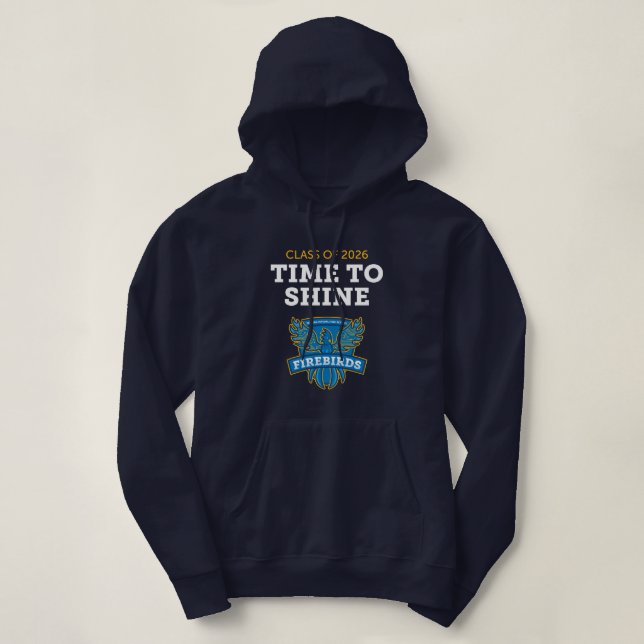 Pull À Capuche FVHS Time to Shine Women's Hoodie (Navy) (Design devant)