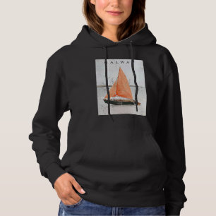 Pull À Capuche Galway Irlande Vêtements irlandais Racines Irlande