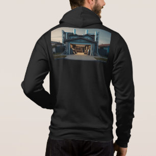 Pull À Capuche Garage Tech Upgrade hommes noir sweatshirt à capuc