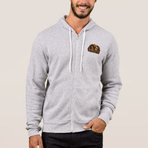 Pull À Capuche Garde de Jour Terreur de Nuit Corgi Halloween Sécu