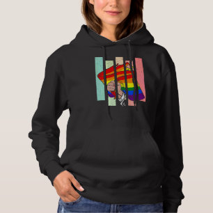 Pull À Capuche Gay pride Arc-en-ciel Drapeau Lgbt Q Ally Égalité