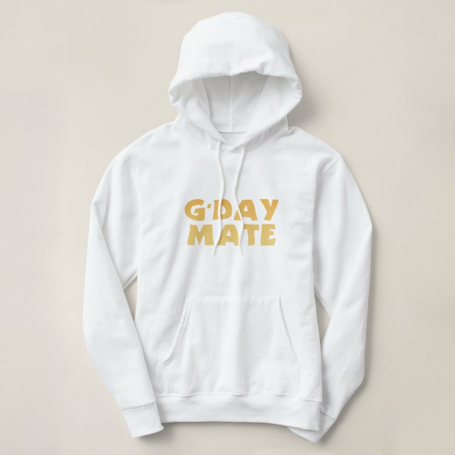 Pull À Capuche G'Day Mate Hoodie (Design devant)