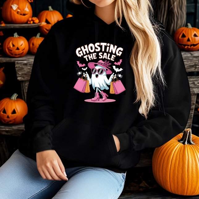 Pull À Capuche Ghosting La Vente Drôle Halloween Ghost (Créateur téléchargé)