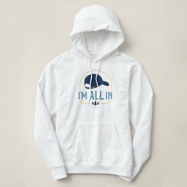 Pull À Capuche Gilmore Girls I’m All In Luke Casquette (Design devant)