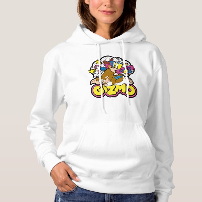 Pull À Capuche Gizmo | Rêver de sucreries (Devant)