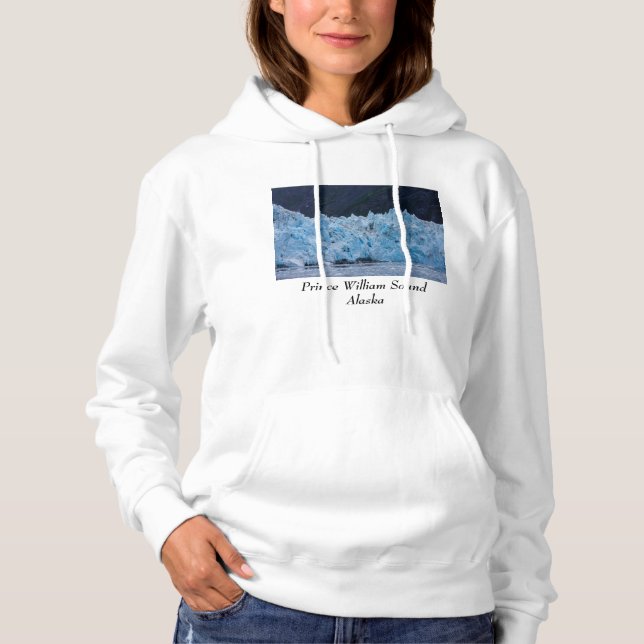 Pull À Capuche Glacier in Prince William Sound Alaska (Devant)