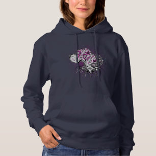 Pull À Capuche Grand Danois Purle