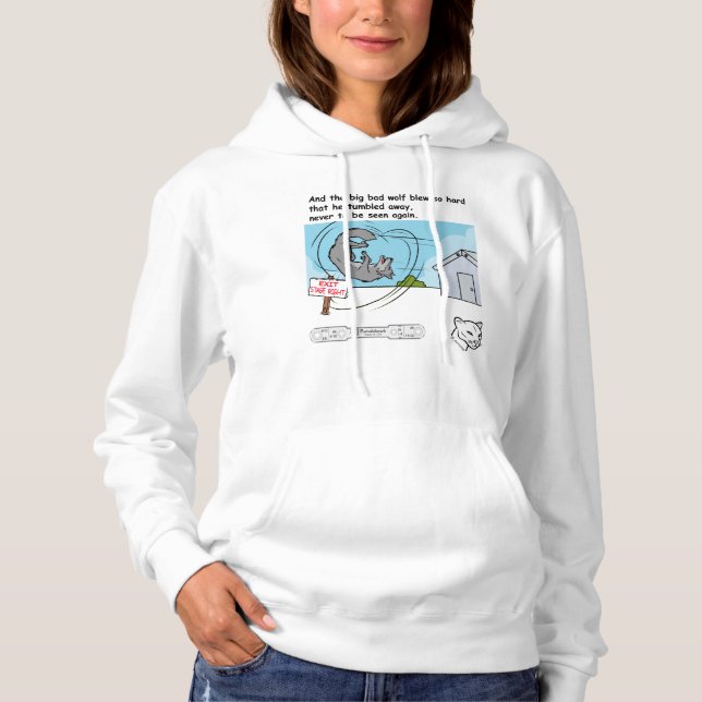 Pull À Capuche Grand Méchant Loup et PumaWrench (Devant)