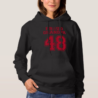 Pull À Capuche Grandpa de football sur mesure numéro 48 R personn