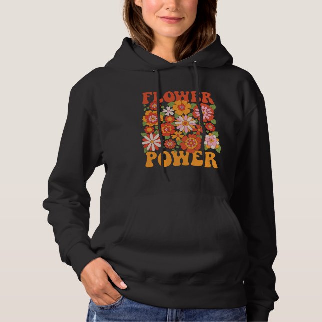Pull À Capuche Graphique d'alimentation super (Devant)