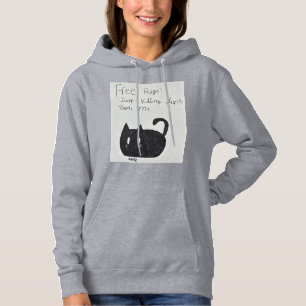 Pull À Capuche Gratuit Hugs ! Ne me touchez pas.