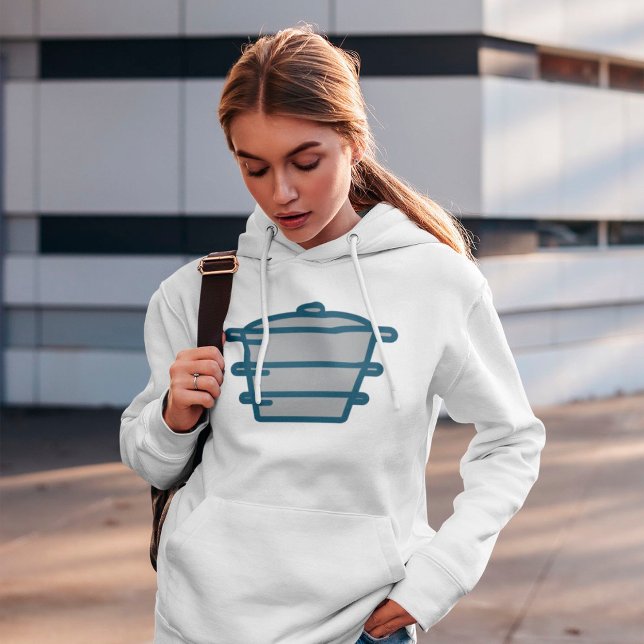 Pull À Capuche Grey Pot Hoodie (Créateur téléchargé)