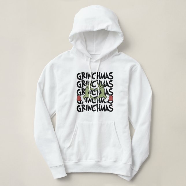 Pull À Capuche grinchie (Design devant)
