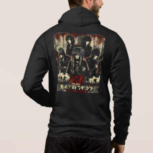 Pull À Capuche Grunge Japonais Jrock