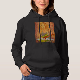 Pull À Capuche Guitare Twang Girl