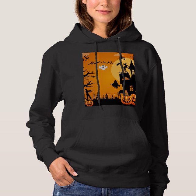 Pull À Capuche Halloween (Devant)