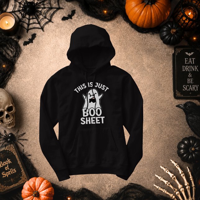 Pull À Capuche Halloween Ceci n'est qu'une feuille de boo, Fantôm (Créateur téléchargé)