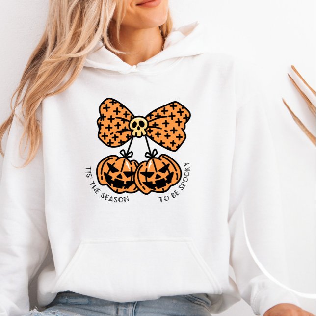 Pull À Capuche Halloween rétro super - Saison Éffrayante (Créateur téléchargé)
