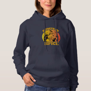 Pull À Capuche Halloween Vintage Citrouille épice Anniversaire