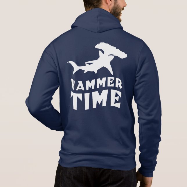 Pull À Capuche Hammer Time | Conception pour les amateurs de requ (Dos)