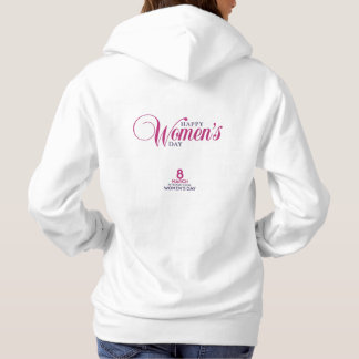 Pull À Capuche  happy women's day 2026 hoodies celebration