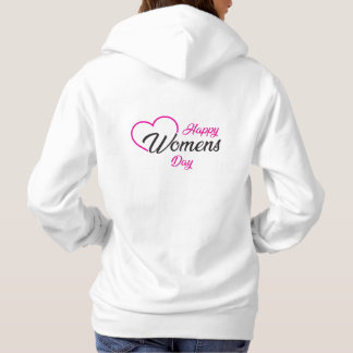 Pull À Capuche  happy women's day 2026 hoodies celebration