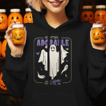 Pull À Capuche Hauntingly adorable Funny Halloween les paroles de<br><div class="desc">Préparez-vous à hanter la scène d'Halloween avec notre t-shirt "Hauntingly Adorable Funny Halloween Sayings"! C'est le parfait mélange de éffrayant et de mignon, avec des paroles fantomatiques drôles qui feront crier de rire à tout le monde. Que vous soyez un tour de passe-passe, un traitement ou simplement que vous souhaitiez...</div>
