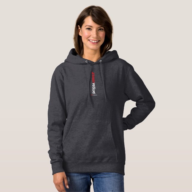 Pull À Capuche hellvetica – Logo Vertical (Devant entier)