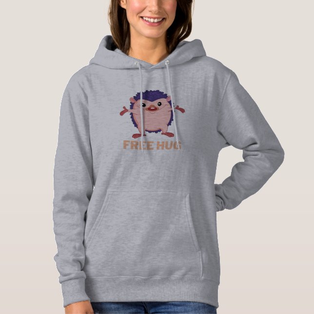 Pull À Capuche hérisson sans câlinage (Devant)
