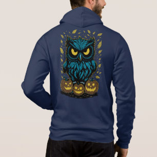 Pull À Capuche Hibou drôle d'Halloween