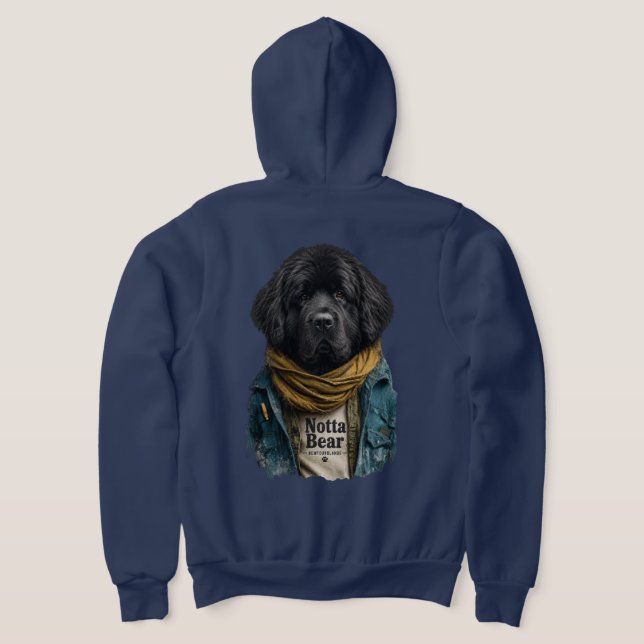 Pull À Capuche Hipster Urbain Newf – Style Notta Bear (Couchage Retour)