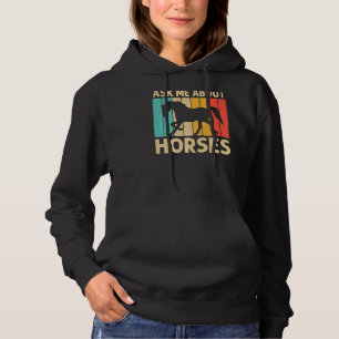 Pull À Capuche Horse cool For Men Women Horse Riding Racing Horse