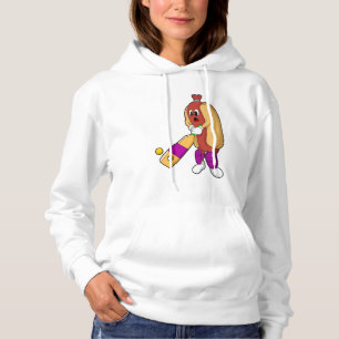 Pull À Capuche Hotdog au cricket avec batte de cricket