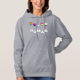 Pull À Capuche Humain - Lesbienne Gay Bisexuel Transgenre Pansexu
