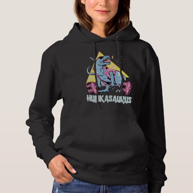 Pull À Capuche Hunkasaurus rex Dinosaur  Gym & Workout (Devant)