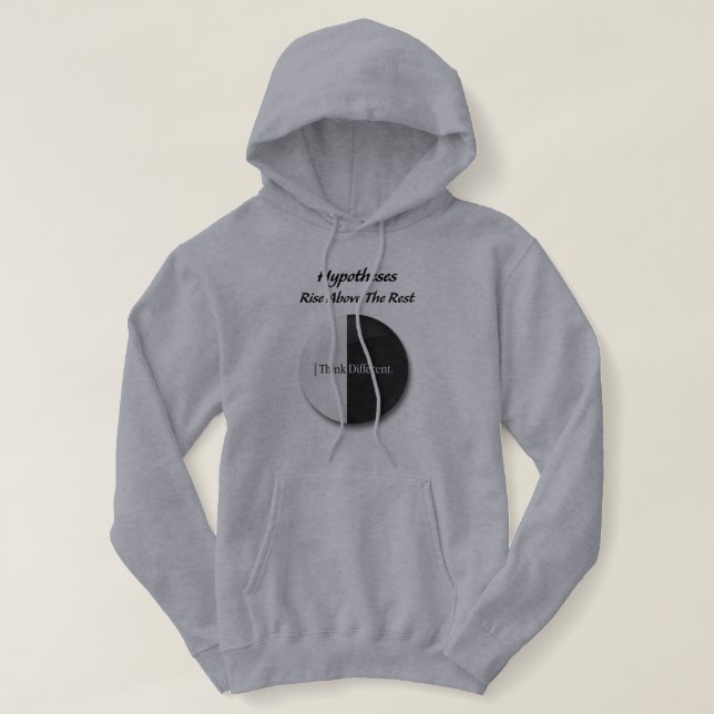 Pull À Capuche "Hypothèses : S'élever au-dessus des autres :   (Design devant)