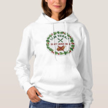 I’m Vegan, Don’t Offer Meat” Vegan Sweatshirt