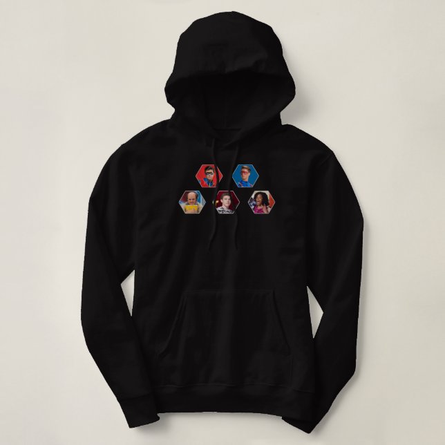Pull À Capuche Idée cadeau Henry Danger Famille Hexagon Fam Anniv (Design devant)