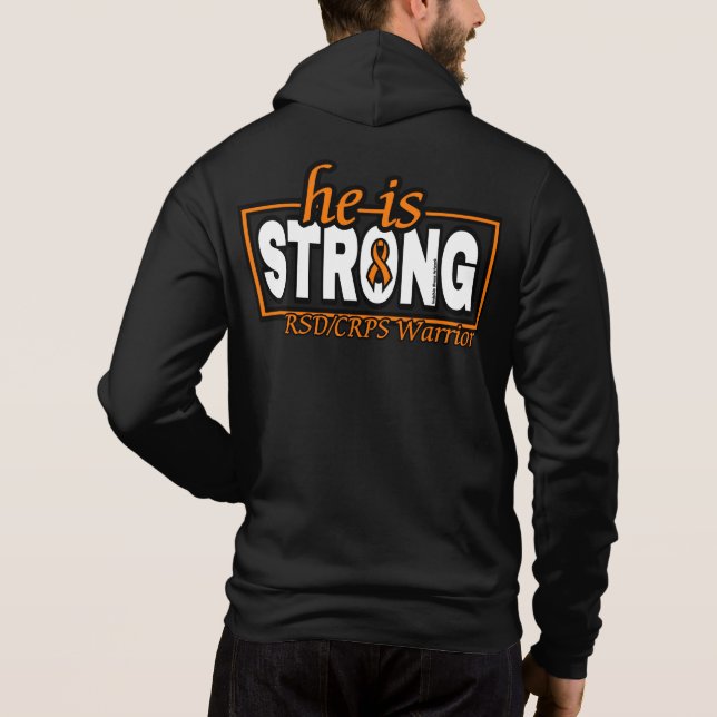 PULL À CAPUCHE IL EST FORT...RSD/CRPS (Dos)
