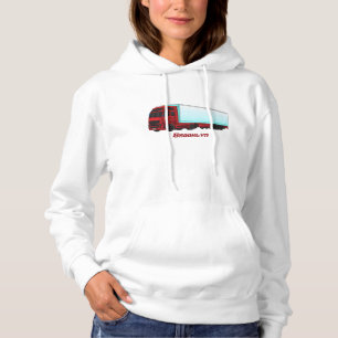 Pull À Capuche Illustration de camion roumain
