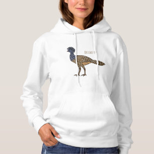 Pull À Capuche Illustration d'oiseau de curassow
