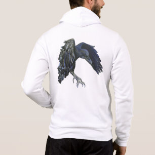 Pull À Capuche Illustration du Maître du temps du Corbeau noir