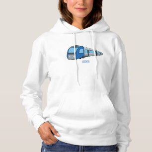 Pull À Capuche Illustration d'un train électrique