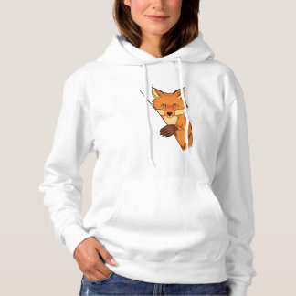 PULL À CAPUCHE ILLUSTRATION FOX