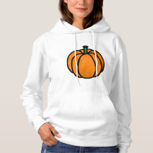 Pull À Capuche Image d'Orange Citrouille