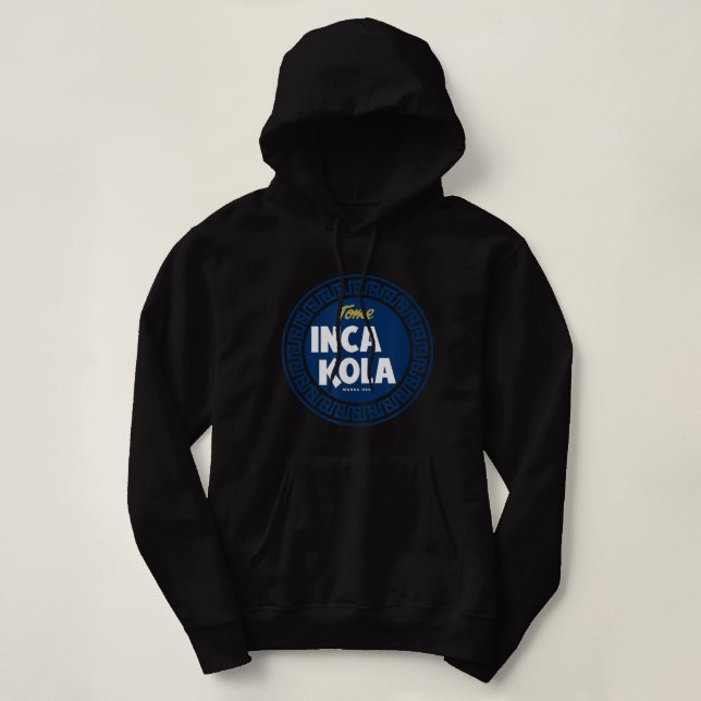 Pull À Capuche Inca Kola T SHIRT Pérou Golden Kola Bubblegum Crem (Design devant)