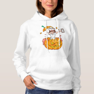 Pull À Capuche Infirmière Dabbing Halloween T-shirt Citrouille Da