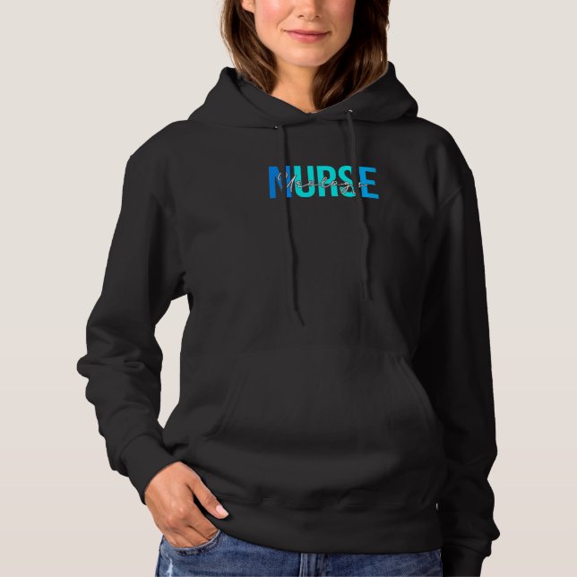 Pull À Capuche Infirmière en urologie féminine pour étudiant en s (Devant)