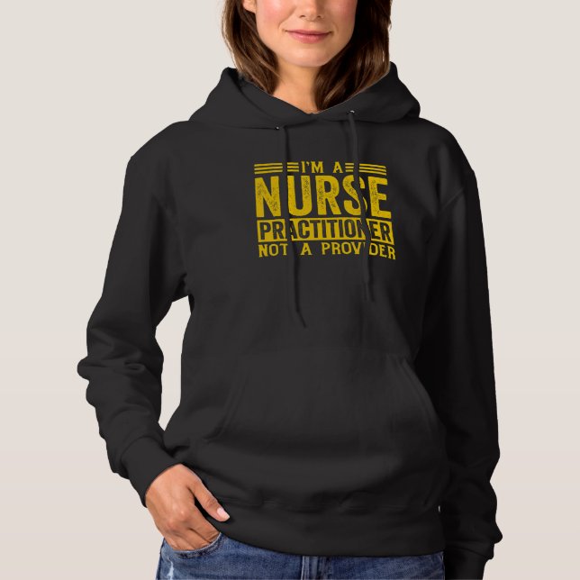 Pull À Capuche Infirmière infirmière praticienne 1 (Devant)