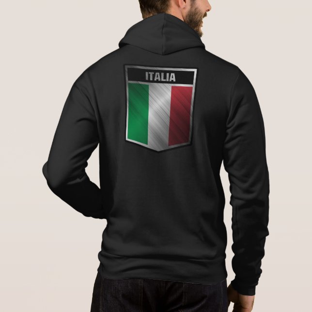 Pull À Capuche Italie (Dos)